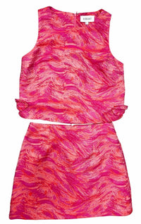 B.Right - Women's Christine Sunset Mirage Bow Top