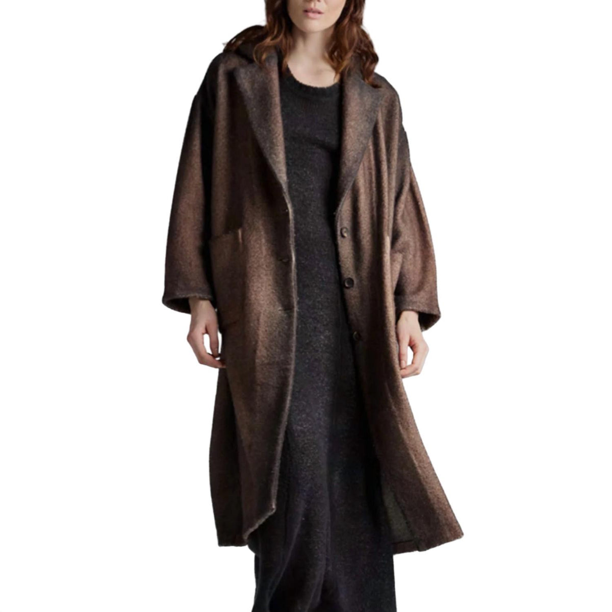 Avant Toi - Herringbone Rever Coat