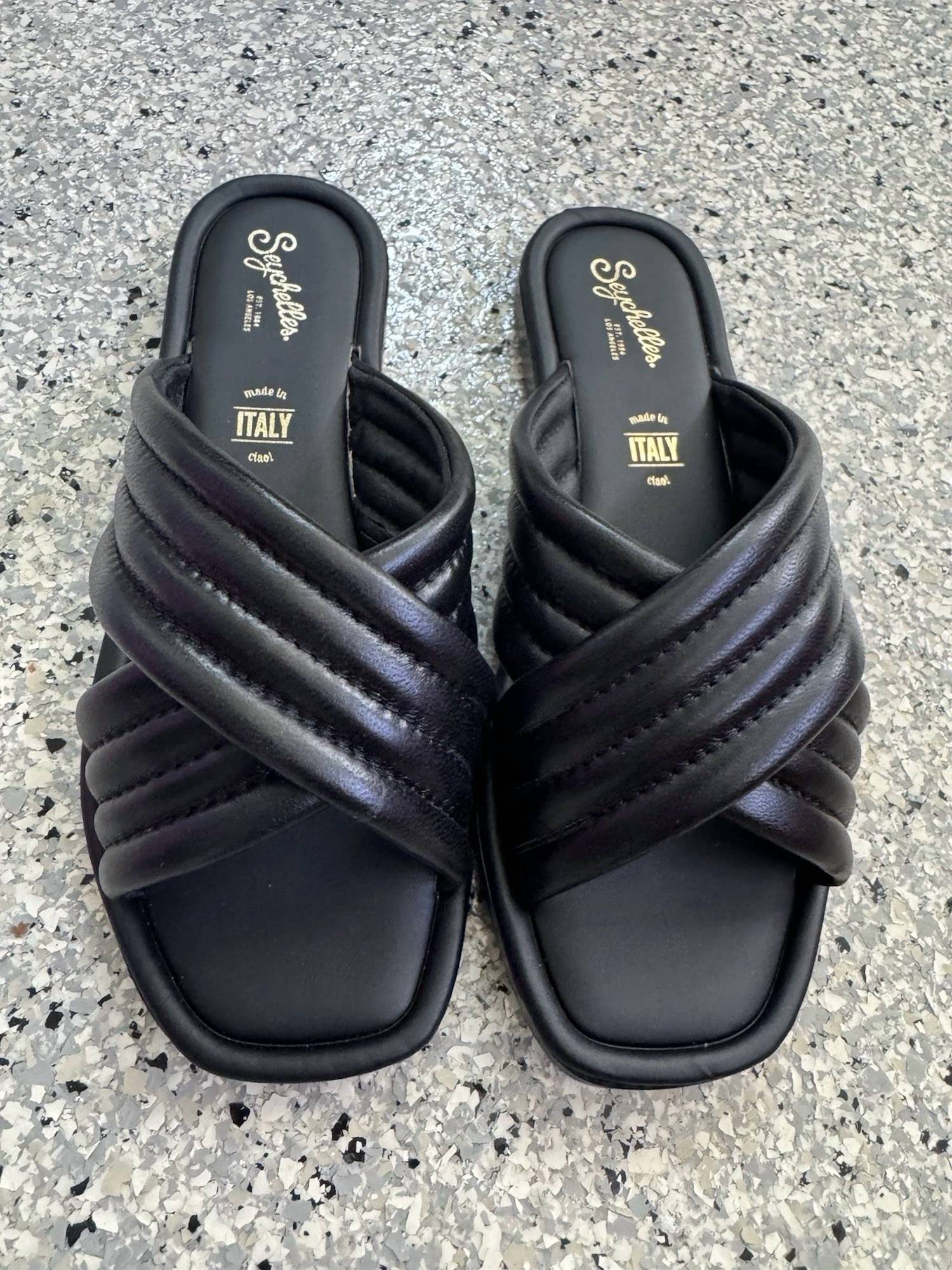 Seychelles - Women's Word For Word Leather Sandal