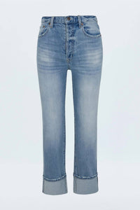 Pistola - Cassie Cuffed Crop Super High Rise Straight Jeans
