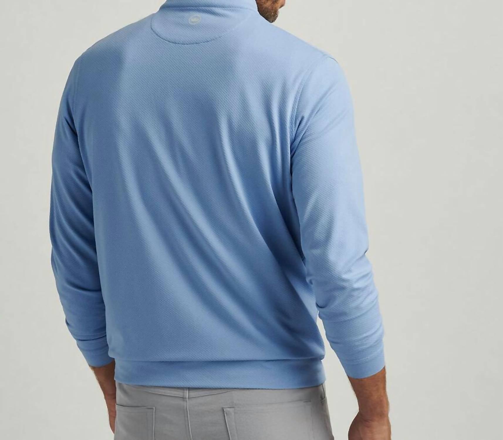 Peter Millar - Perth Cross Hatch 1/4 Zip Top