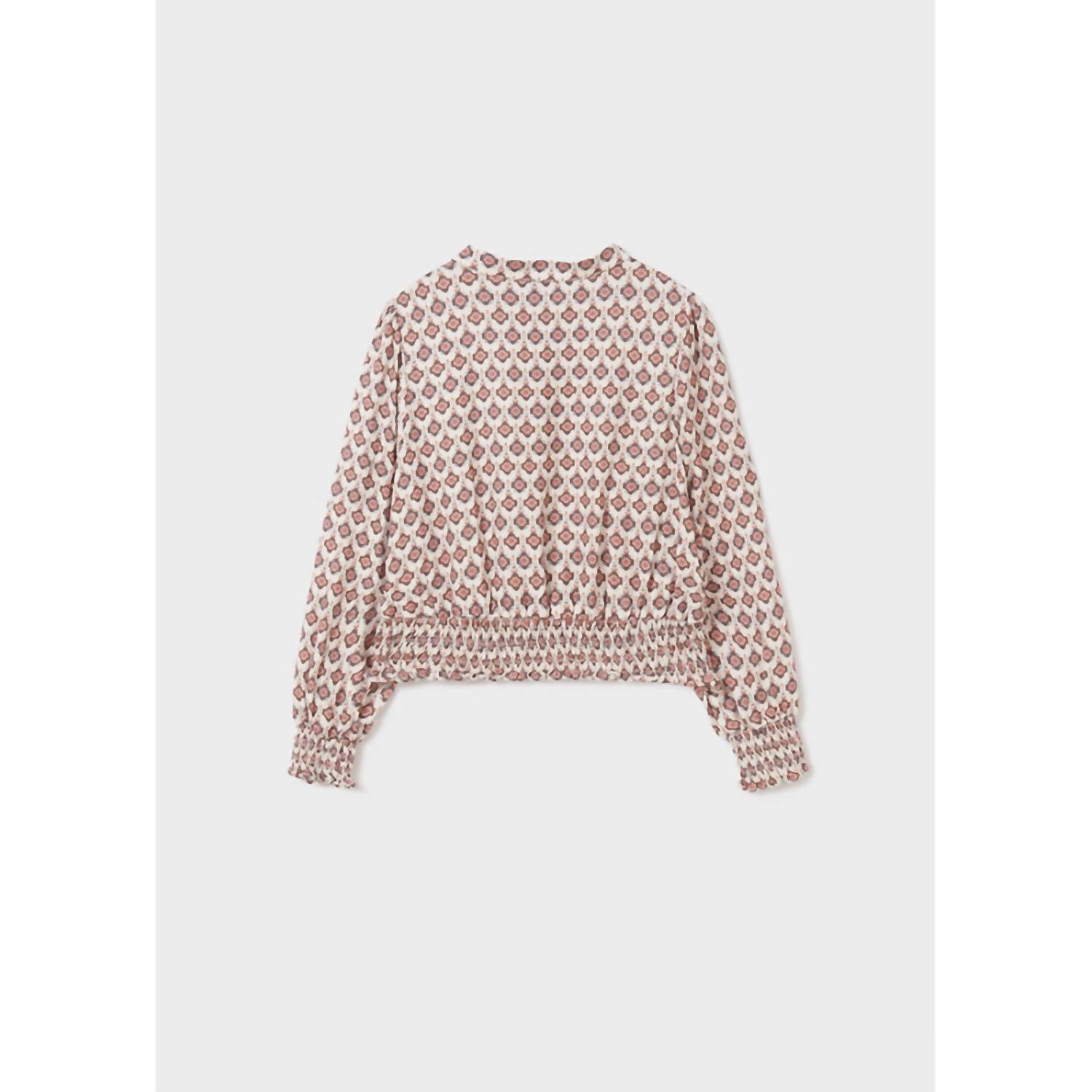 Mayoral - Print Blouse
