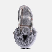 Lamo Women's Cassidy Winter Shoe in grey plaid - women's shoe - view 6