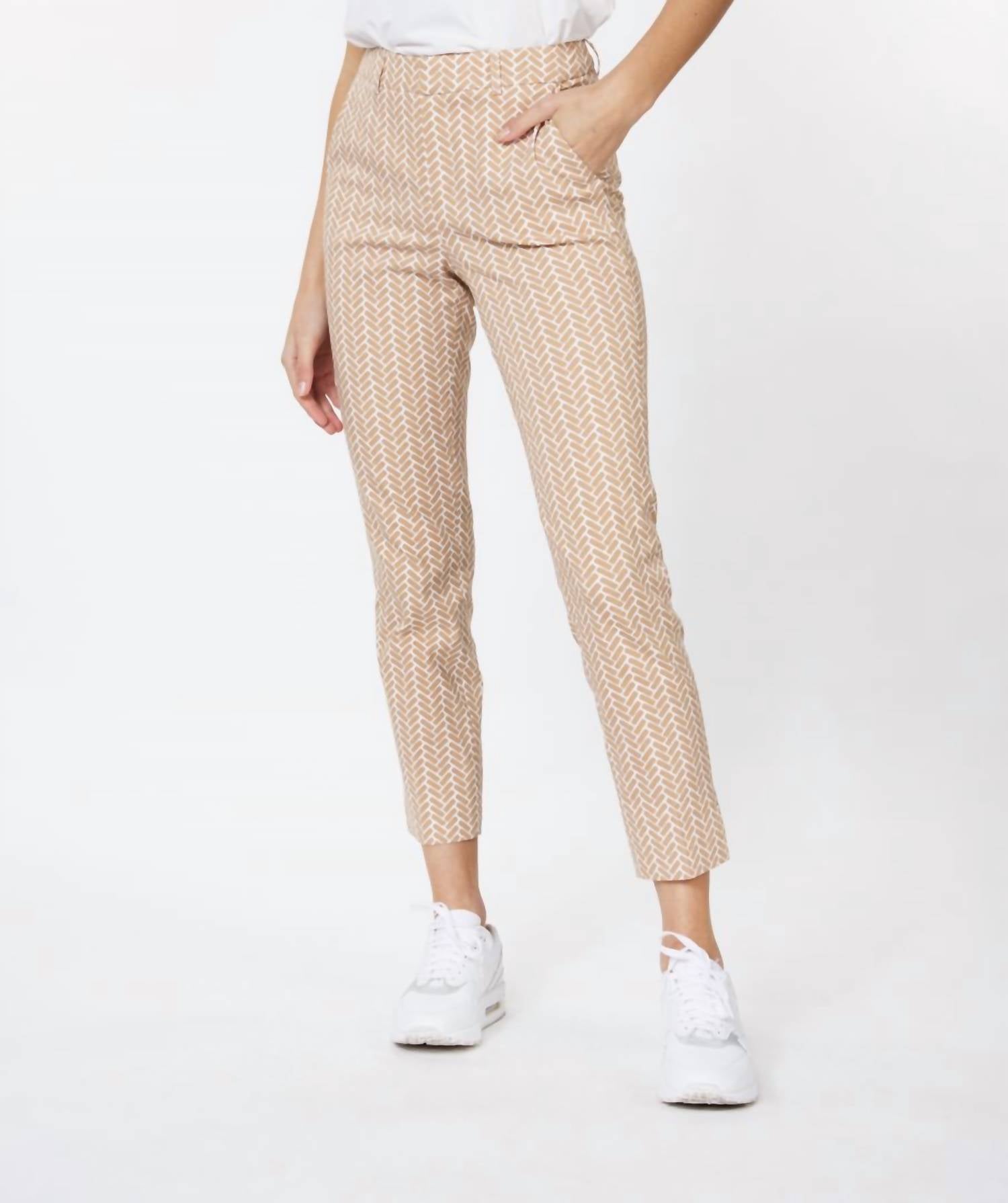 Esqualo - Skylar Stretch Block Trousers