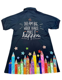 Brianna Cannon - School Days Colored Pencil Mini Dress