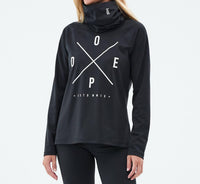 Dope Snuggle Base Layer Top in black - women's long sleeve top