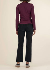Kut From The Kloth - Noelie Scoop Neck Long Sleeve Tee