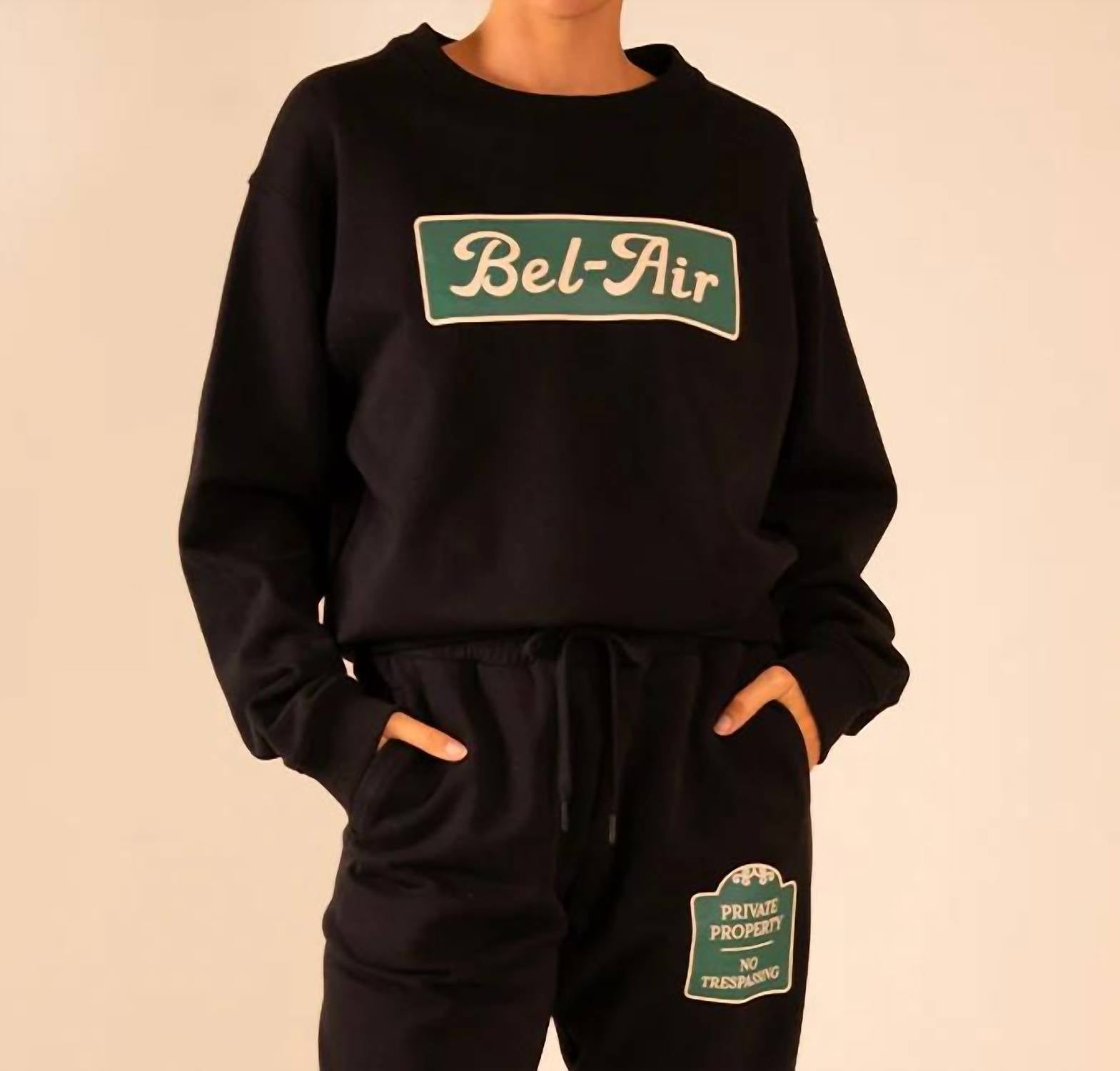 Care Tucker - 90’s Baggy Crewneck Belair Sweater
