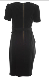 Nue By Shani - Built In Shapewear Faux Wrap Dress
