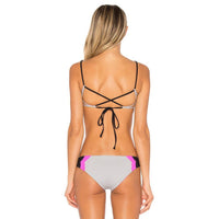 L*Space - Color Block Reversible Barracuda Bikini Bottom