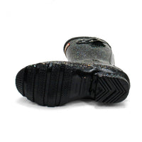 HUNTER Girls Giant Glitter Rain Boots in black - kids' shoe - view 8