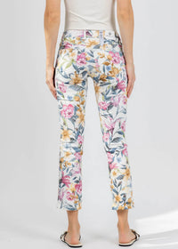 Wonderjeans - Floral Straight Ankle Jeans