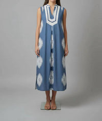 Umgee - Sleeveless Tile Dress