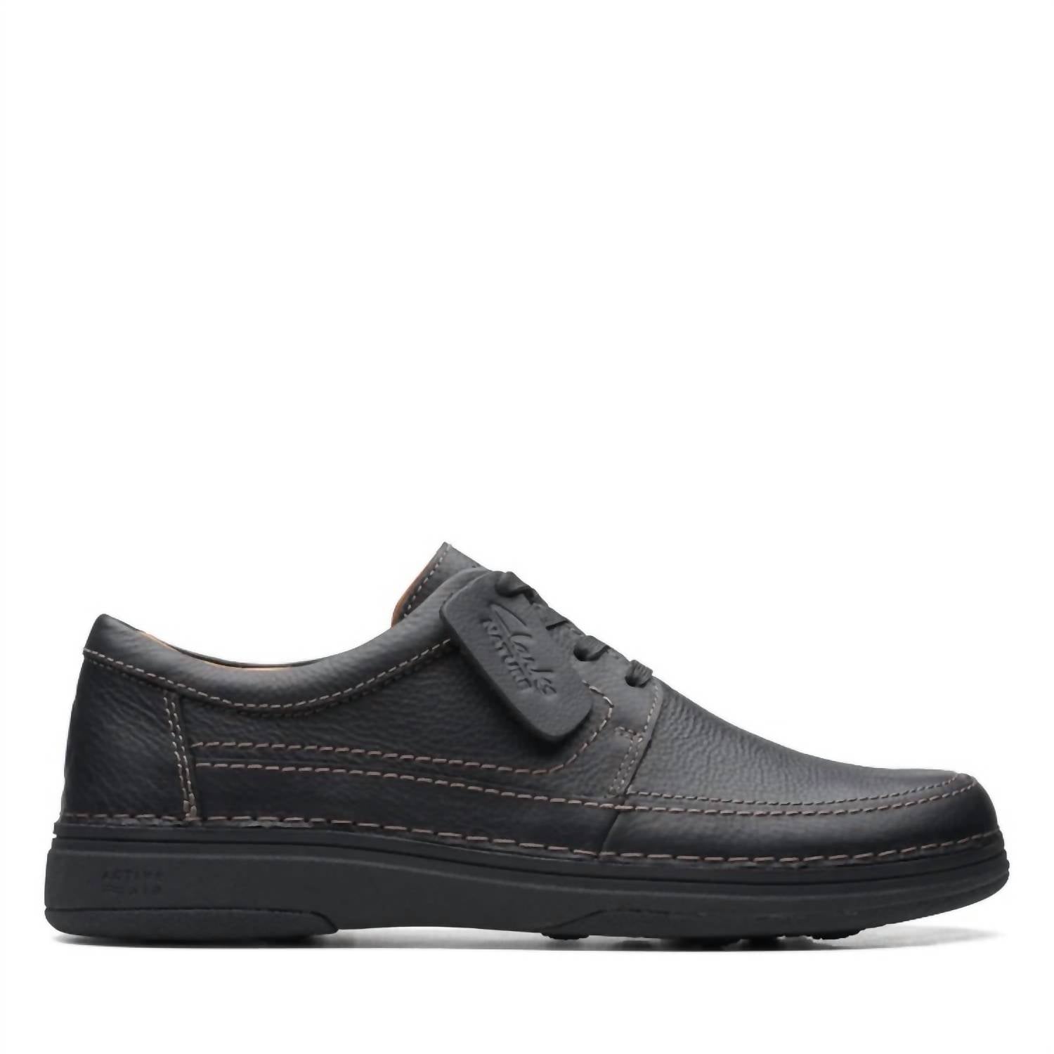 Clarks Men's Nature 5 Lo Shoes in black - men's sneaker