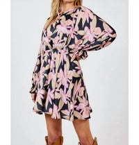 Sadie & Sage - Candlelight Dolman Sleeve Mini Dress