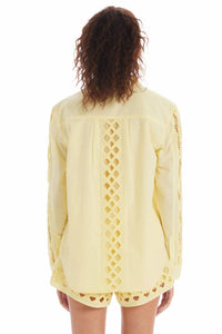 Allison New York - Eyelet Nina Shirt