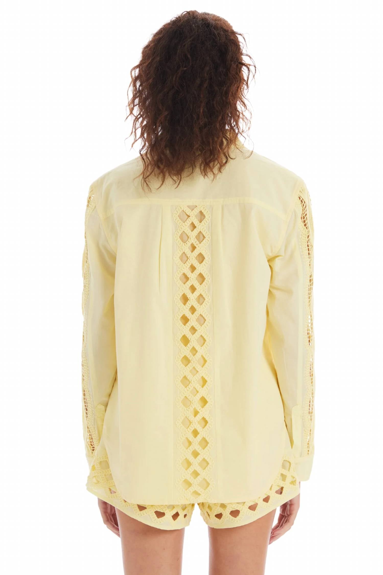 Allison New York - Eyelet Nina Shirt