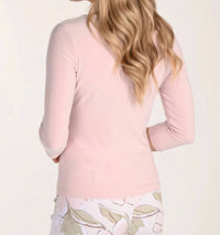 Frank Lyman - Sunniva Square Neck Three Quarter Sleeve Top