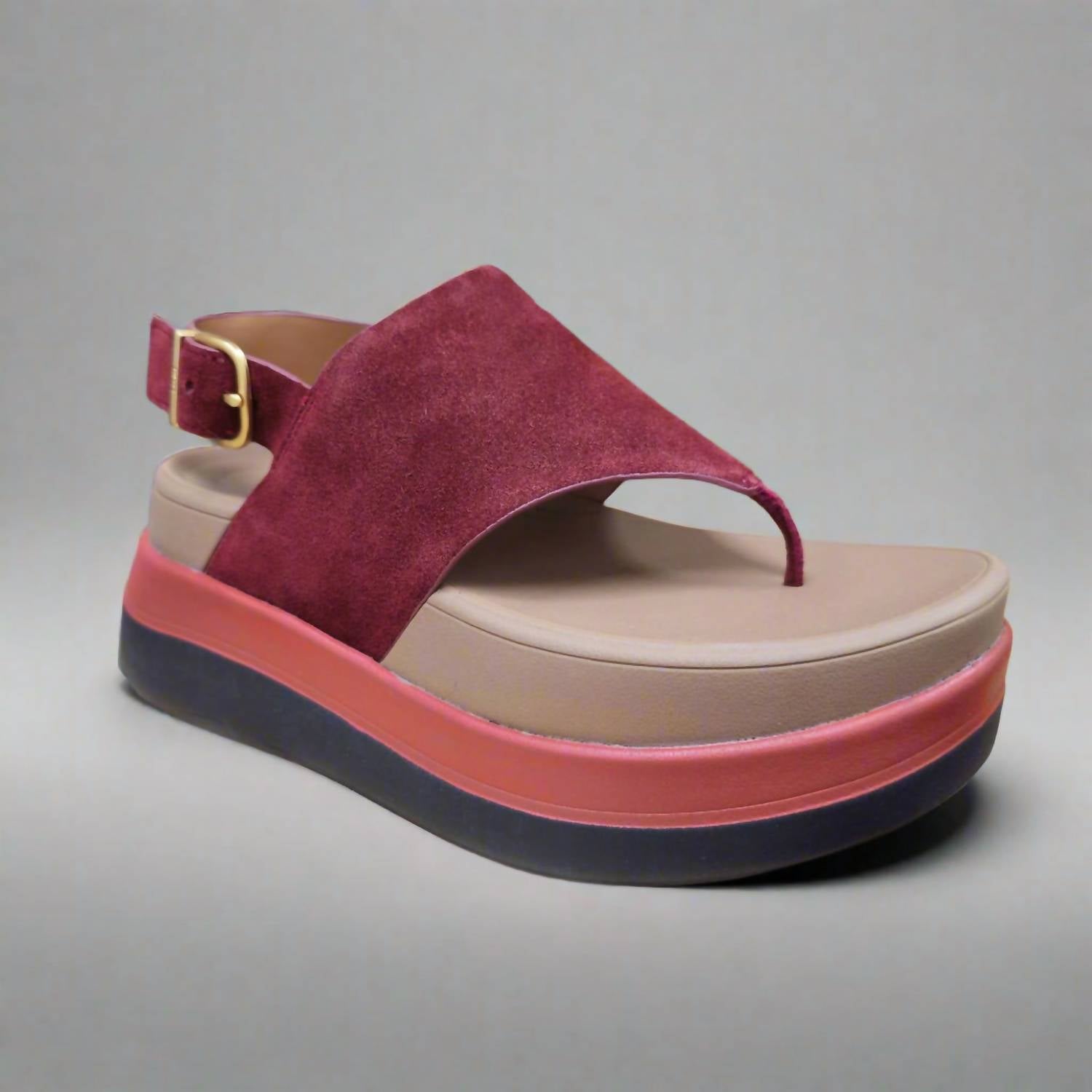 Fitflop - Women's Stack Leather Back-strap Toe-post Sandal