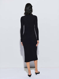Nation Ltd - Leni Side Snap Midi Dress