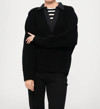 Vanessabruno - Fleuriane Low-cut V-neck Sweater