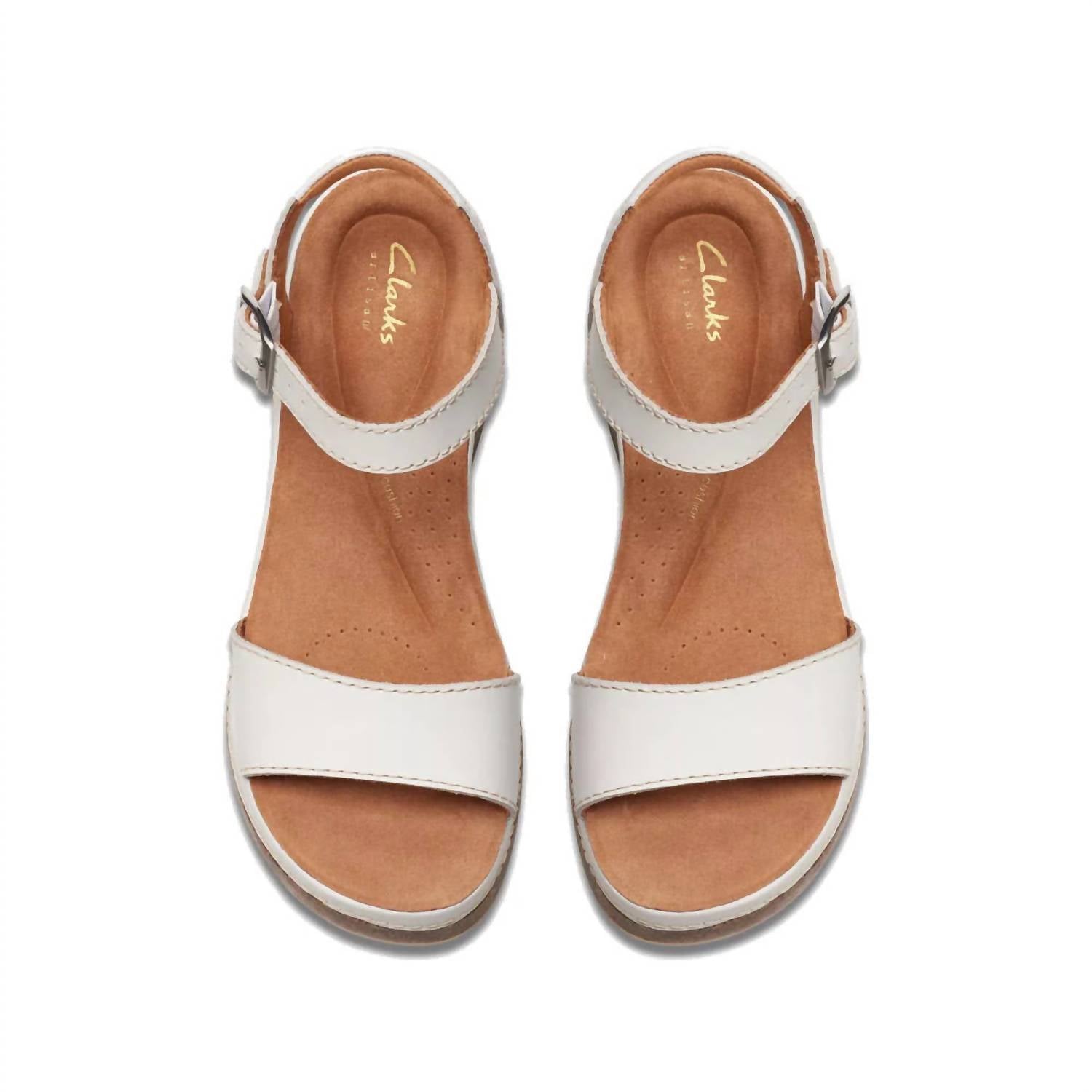 Clarks - Women's Kassanda Lily Wedge Sandals