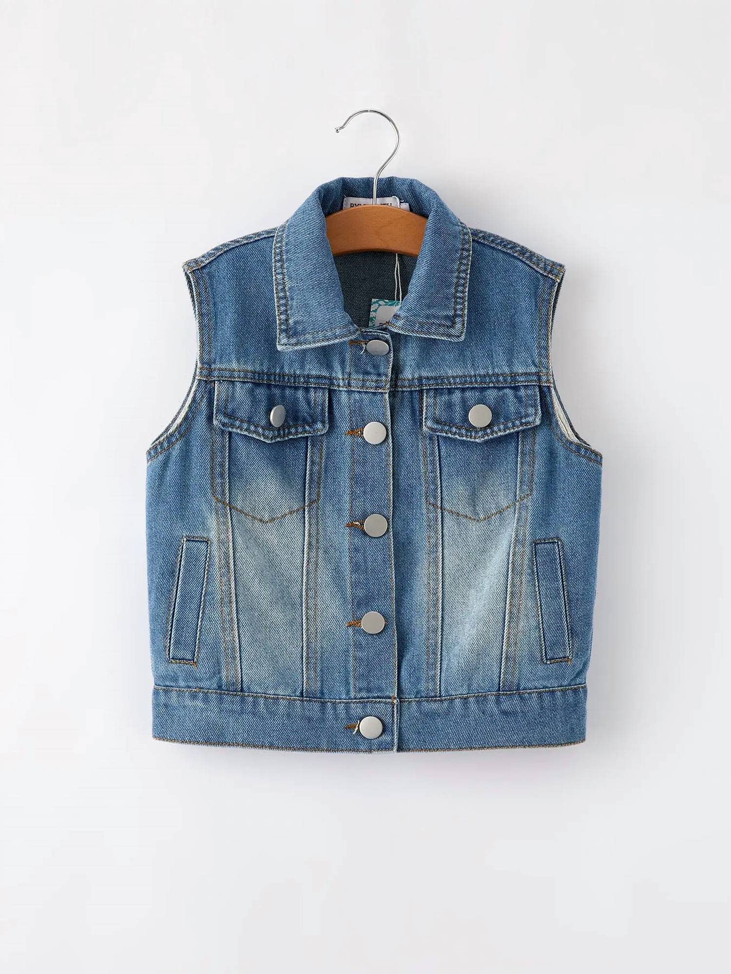 Rylee Faith Designs - Girls Swiftie Denim Vest