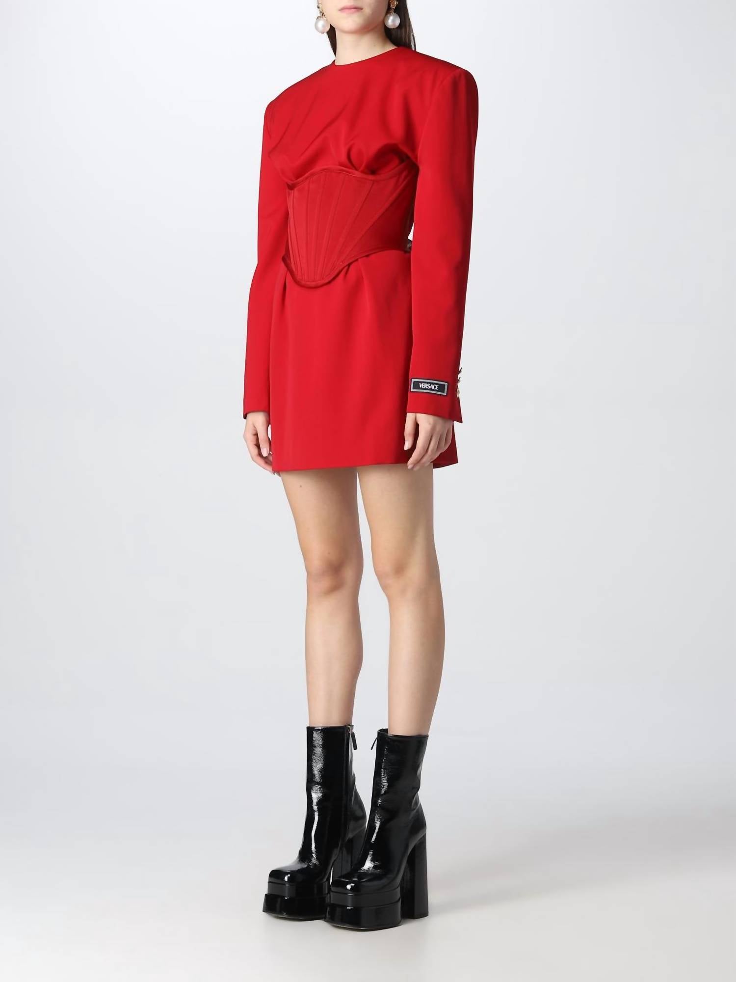 Versace - Medusa Corset Mini Dress