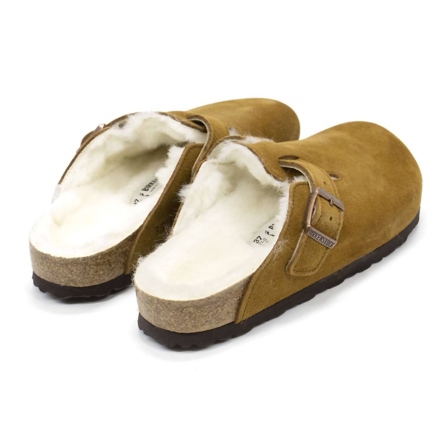 Birkenstock - Women's Boston Shearling Suede Clogs