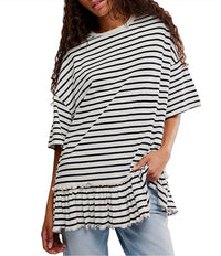Free People - Why Yes Striped Tee