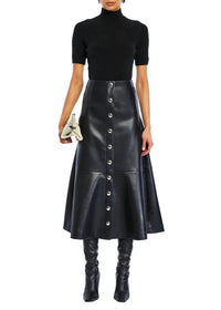 Ser.O.Ya - Elin Vegan Leather Skirt