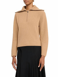 Jonathan Simkhai - Landry Cashmere Zip-front Sweater