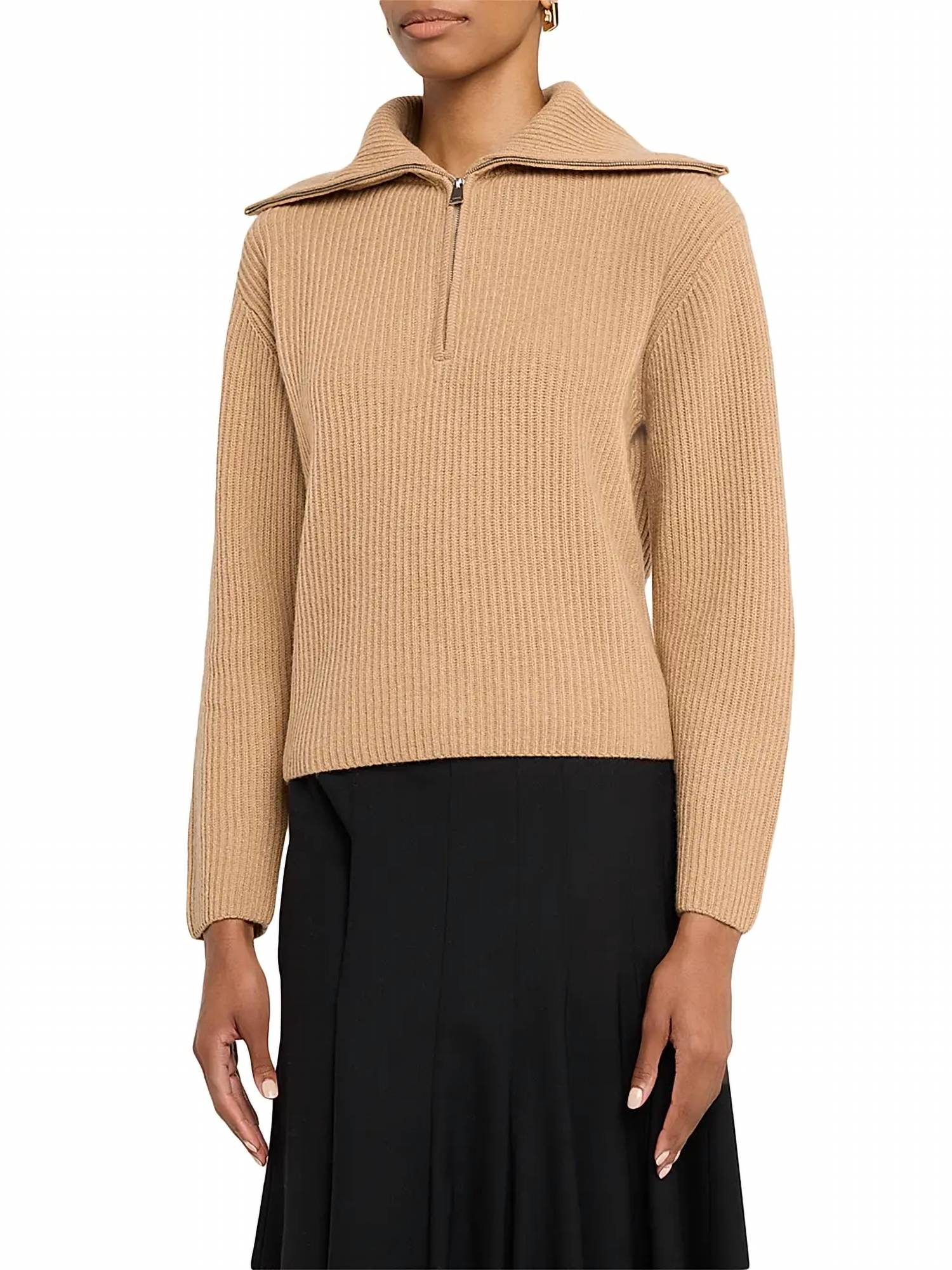 Jonathan Simkhai - Landry Cashmere Zip-front Sweater