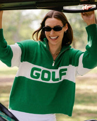 Ellsworth + Ivey - Women's Madison Quarter Zip Golf Sweatshirt