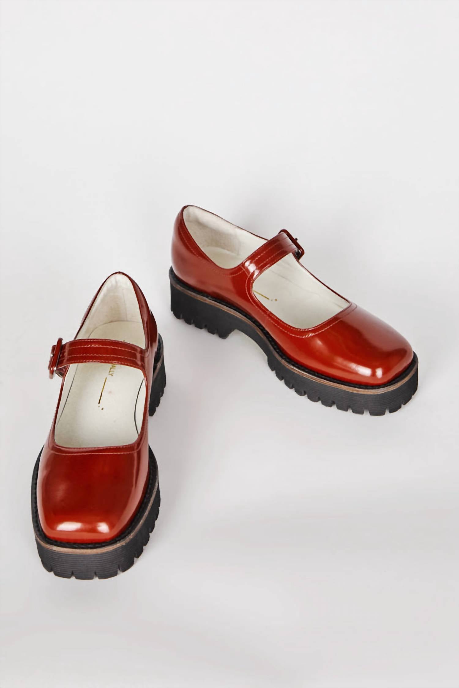 Intentionally Blank - Veronica Mary Jane Lug Shoes
