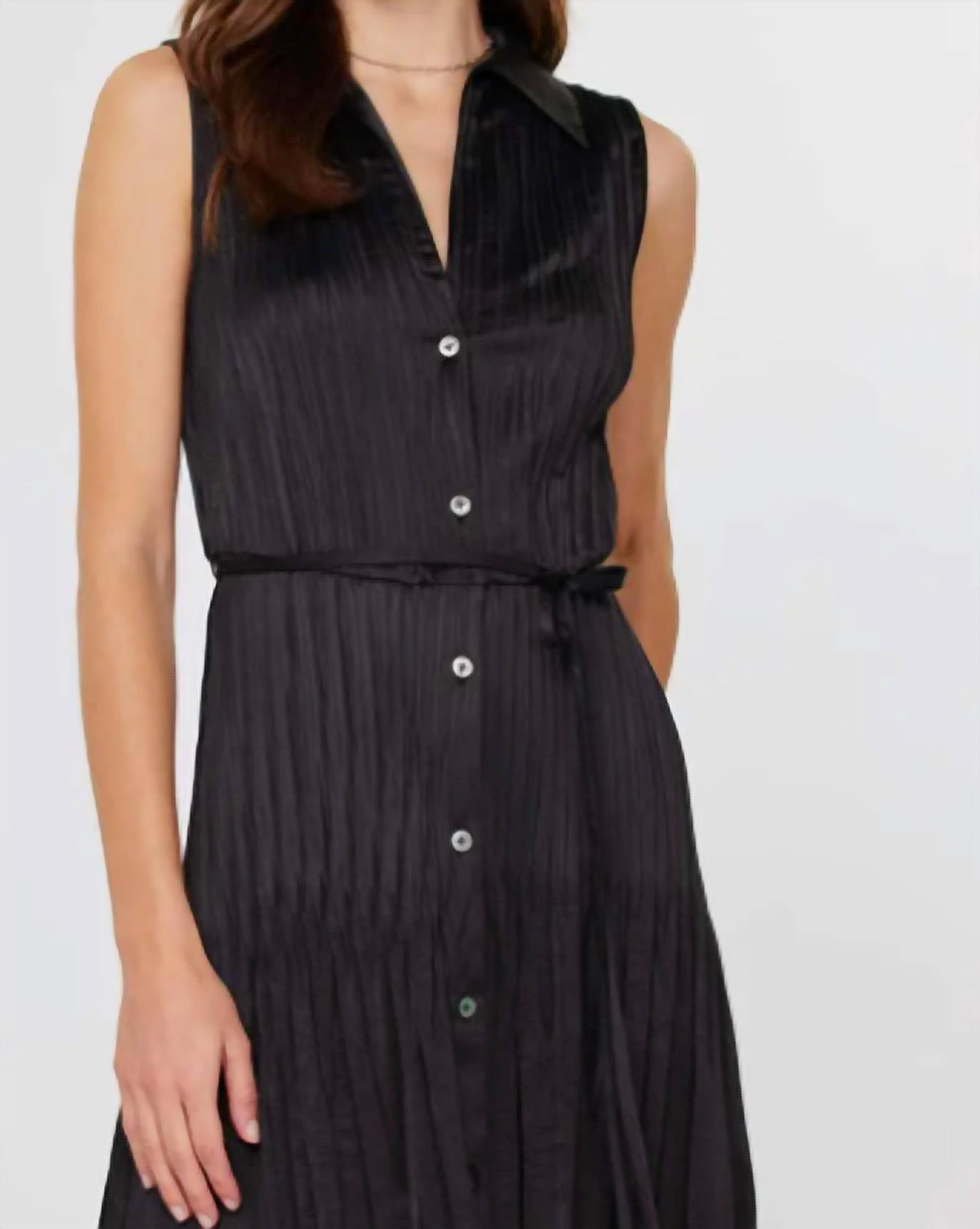 Current Air - Tracy Pleated Midi Dress