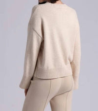 Minnie Rose - Luxe Cotton Blend V Neck Cardigan