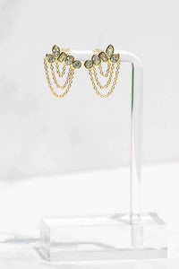 Native Gem - Women's Athena Chain Earrings