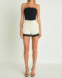 Babe New Orleans - Contrast Satin Short