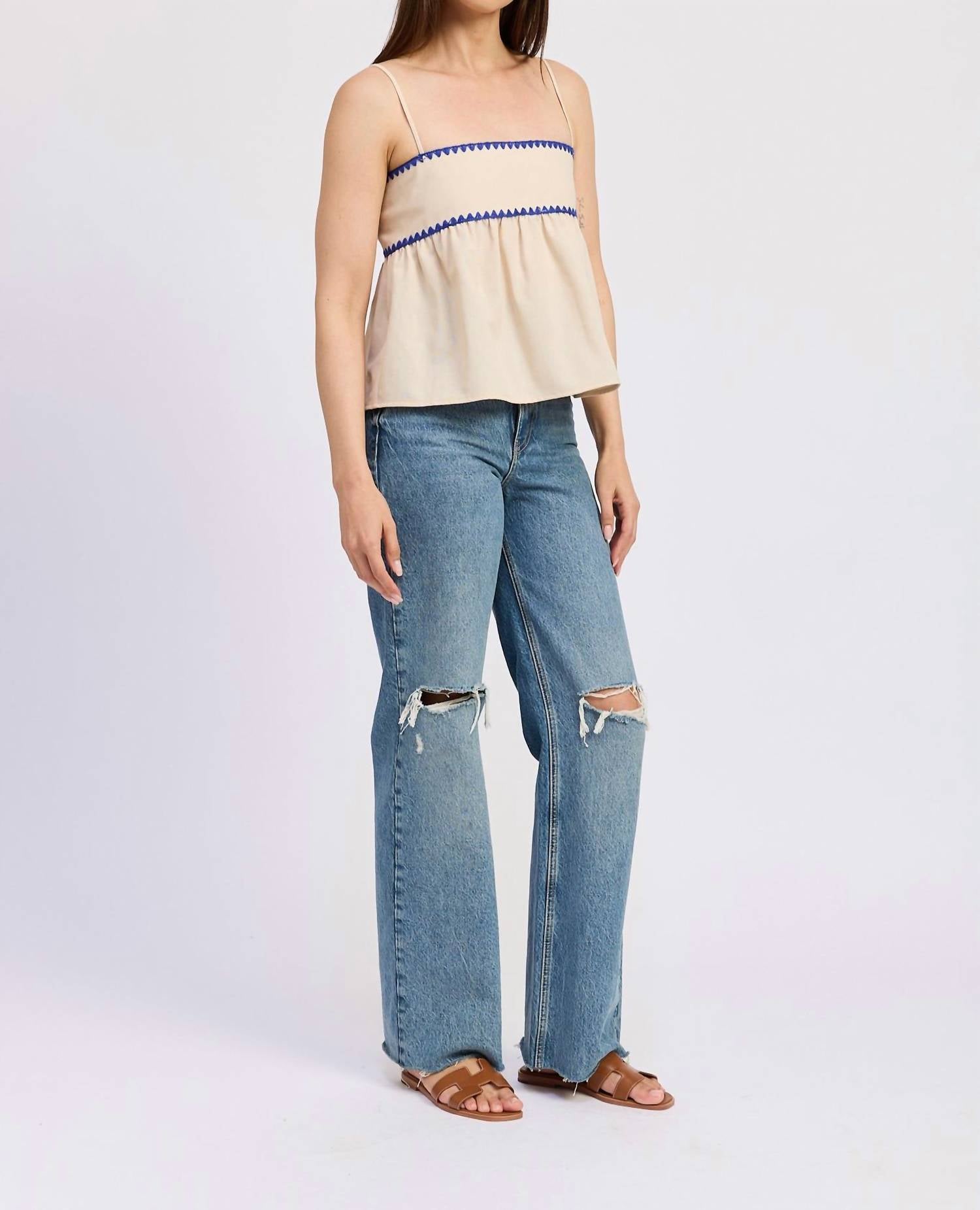 En Saison - Donatella Sleeveless Top