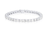 Diana M Jewels - 8.60cts Diamond Tennis Bracelet