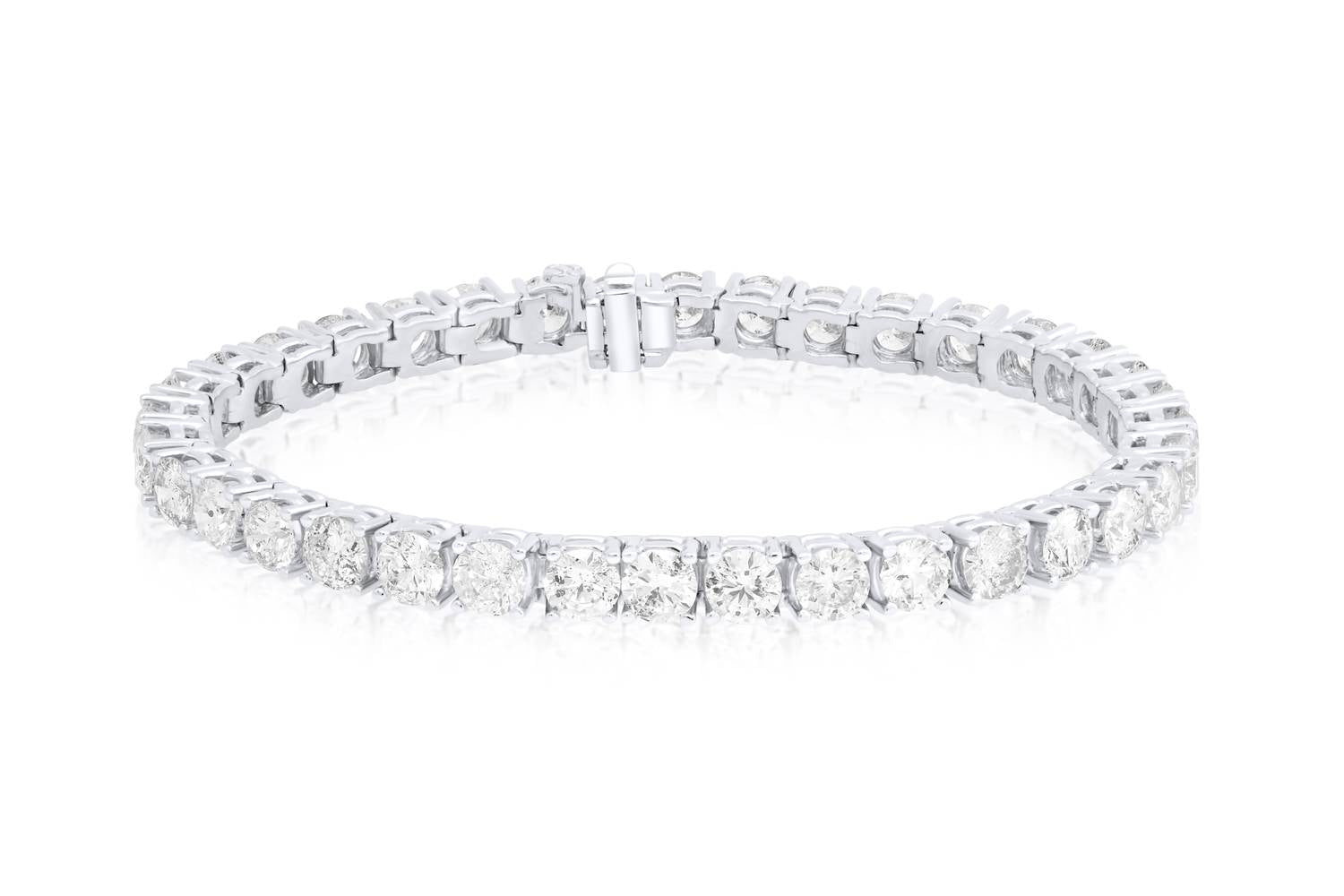Diana M Jewels - 8.60cts Diamond Tennis Bracelet