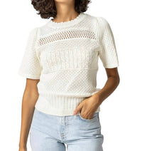Lilla P - Puff Sleeve Pullover Sweater