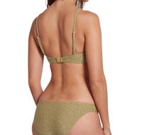 Sauipe - Elise Bralette Bikini Top With Adjustable Straps Lurex