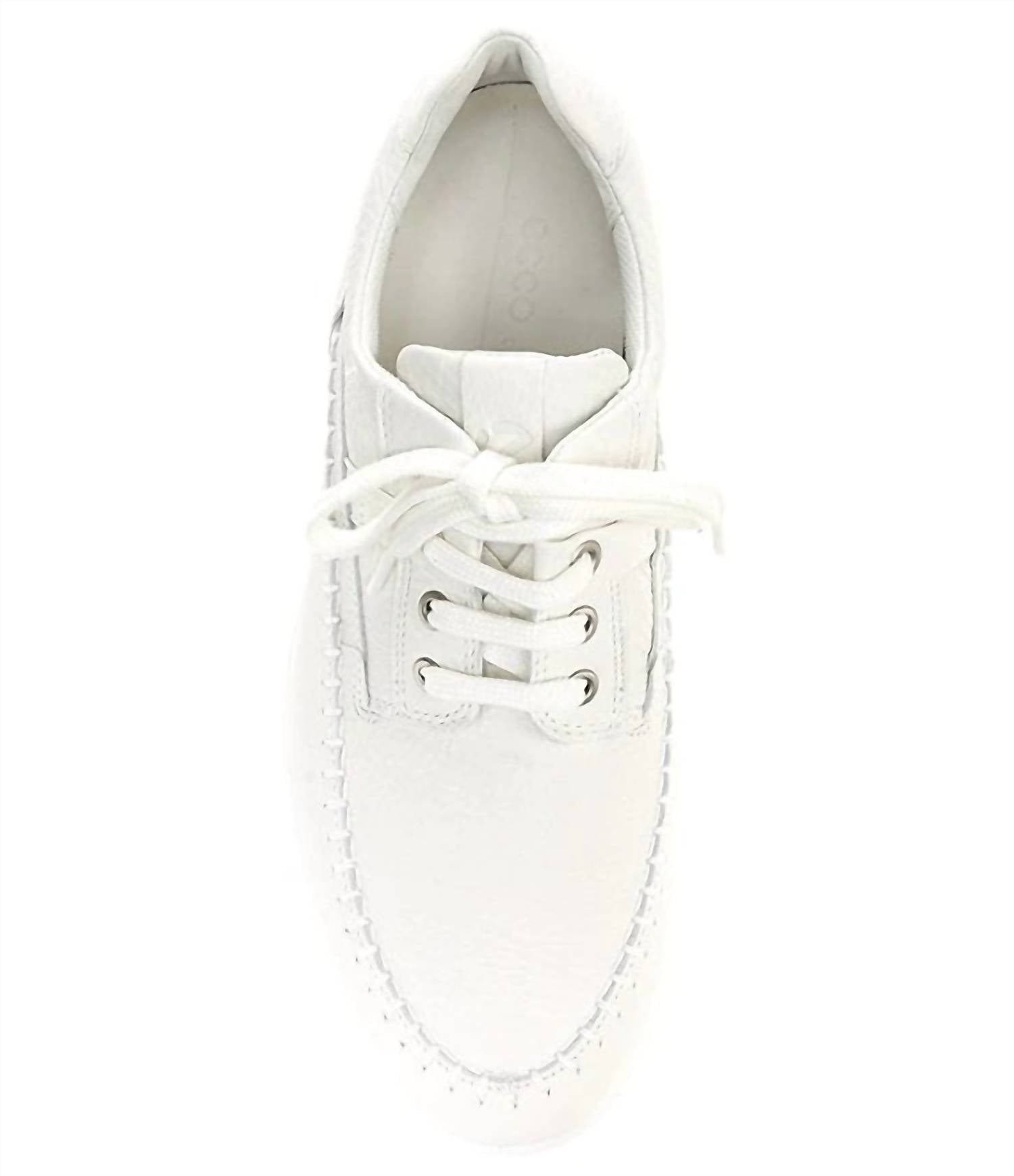 ECCO Men's Soft 7 Runner Sea Walker Sneakers in off white - men's sneaker - view 4