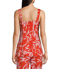 Tyler Boe - Vanessa Tropical Orchid Top