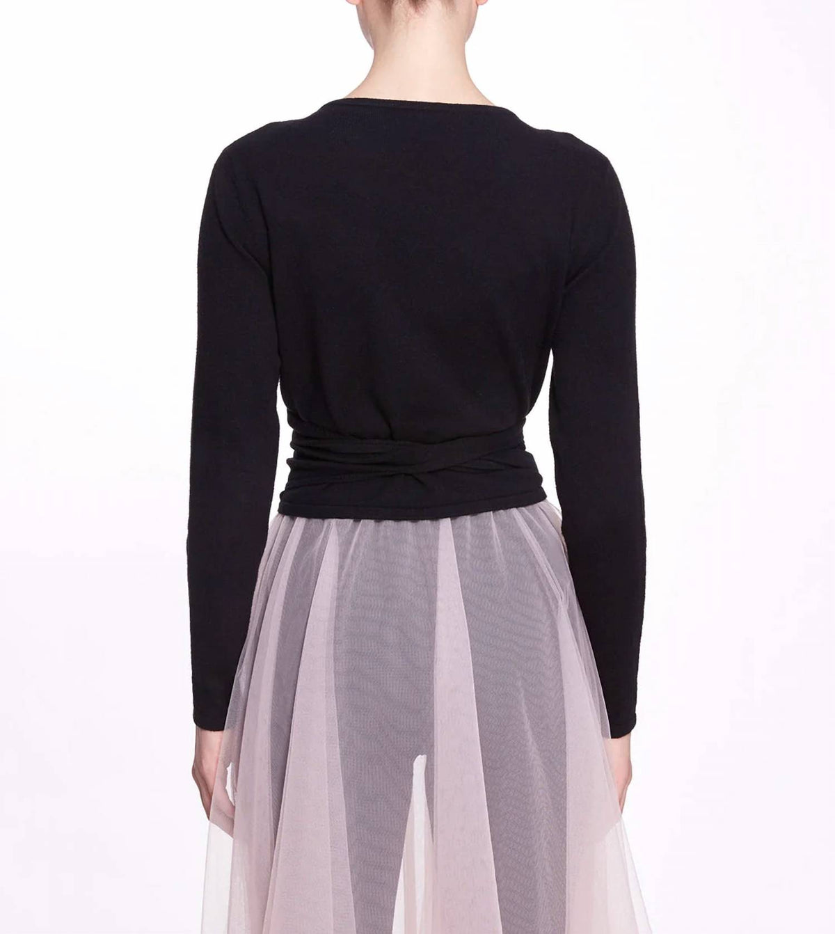 Marchesa Athleisure - Anne Wrap Sweater