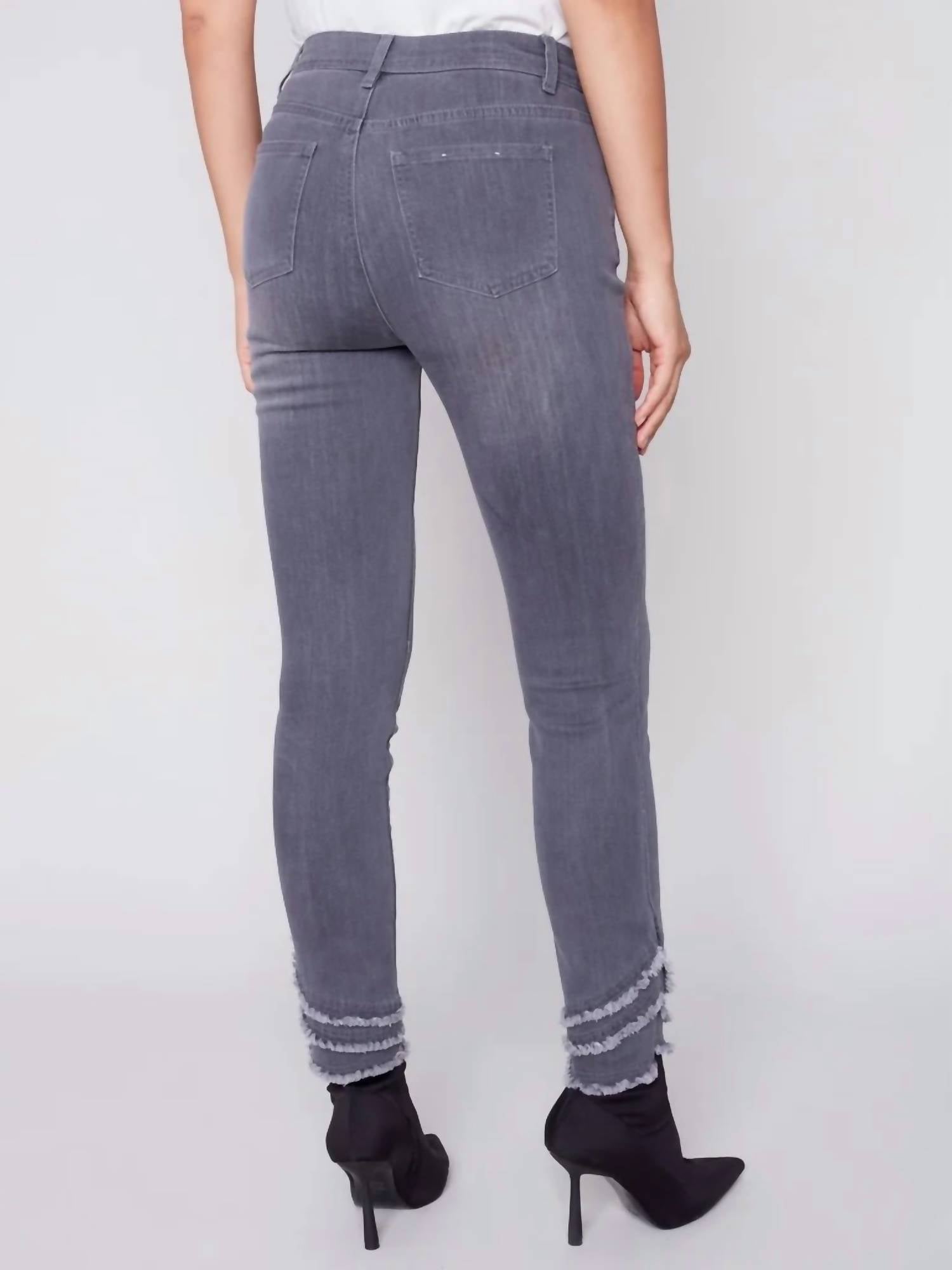 Charlie B - Ripped Hem Jeans