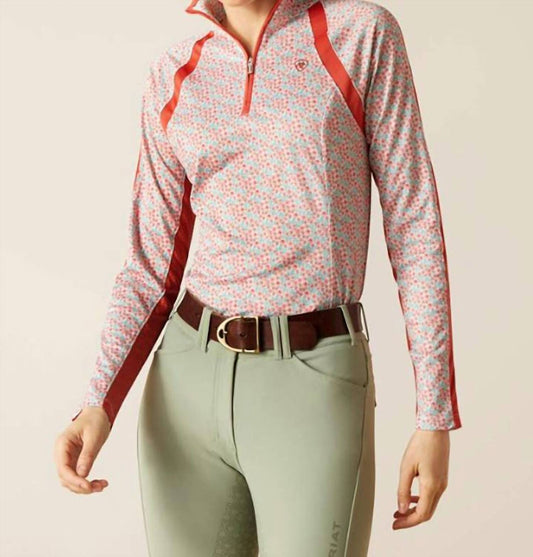 Ariat - Womens Sunstopper 3.0 Petals Base Layer Top