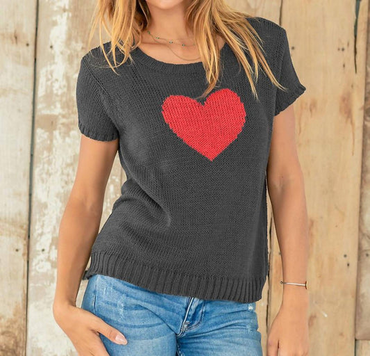 Wooden Ships - Heart Sweater Tee